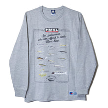 画像をギャラリービューアに読み込む, HMKL×NaughtyBait "Lure Chart Tee L/S"