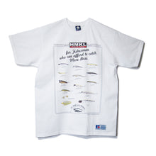 Load image into Gallery viewer, HMKL×NaughtyBait "Lure Chart Tee"