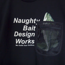 Load image into Gallery viewer, Foxfire×NaughtyBait "Net Pocket Tee"