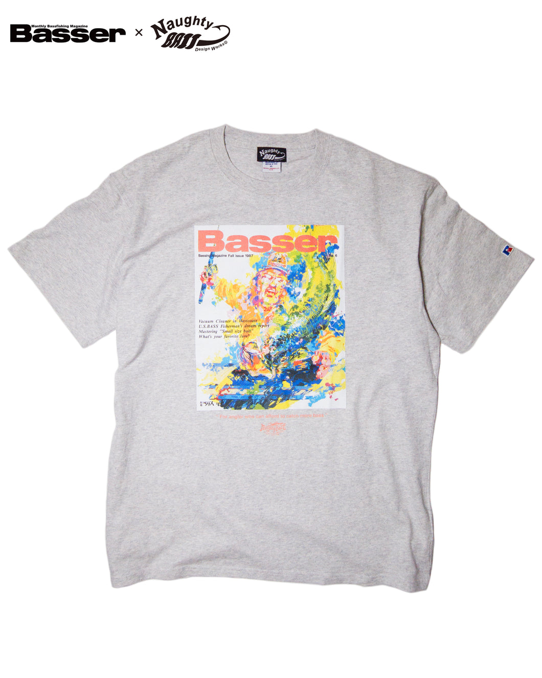 Basser×NaughtyBait Basser Tee No.6